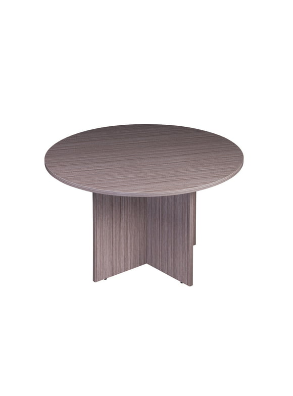 Boss Office & Home Driftwood 42 inch Round Table