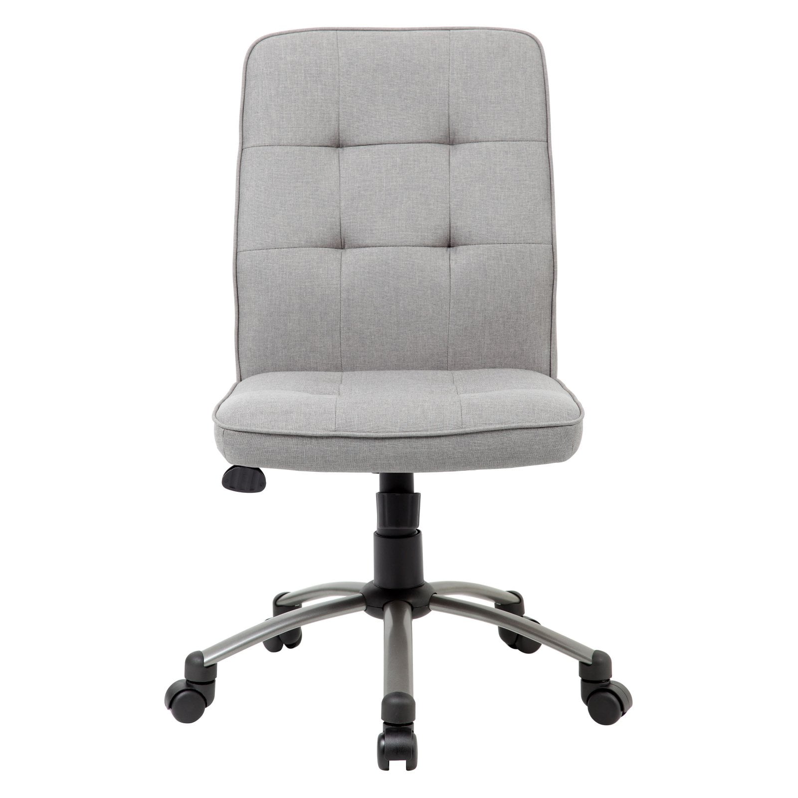 Beige Fabric High Back Conference Room Chair 27 x 30 x 40/43 : B696DW-BG  by Boss Office Products