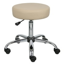 Boss Office Products Antimicrobial Caressoft Vinyl Medical Stool, Beige