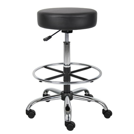 Boss Office & Home Transitional Adjustable 16ch Diameter Drafting Stool