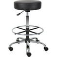 thumbnail image 1 of Boss Office Products Antimicrobial Vinyl Medical/Drafting Stool, Black, 1 of 2