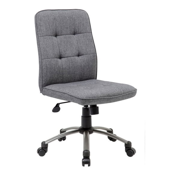 Boss Office Products B330PM-SG Millennial Modern Office Chair, Slate Grey