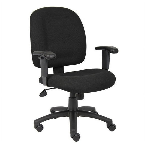 Boss Office Products B495-BK Task Chair, Black