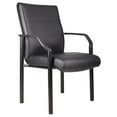 thumbnail image 1 of Boss Office Products B689 Black Guest Reception Waiting Room Chair, Black, 1 of 7
