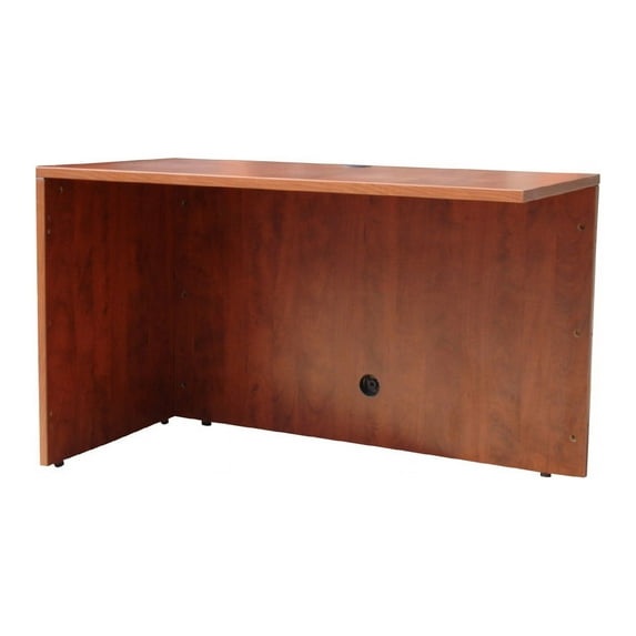 Boss Office Products Cherry 36 inch Reversible Return