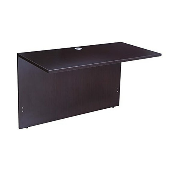 Boss Office Products Mocha 48 inch Reversible Bridge