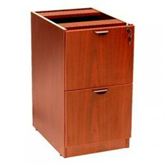 Boss Office Products Mocha Full Pedestal Two Drawer File