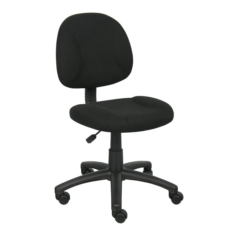 Boss Task Chair, Black - Black - 1 Each Boss Task Chair, Black - Black - 1 Each