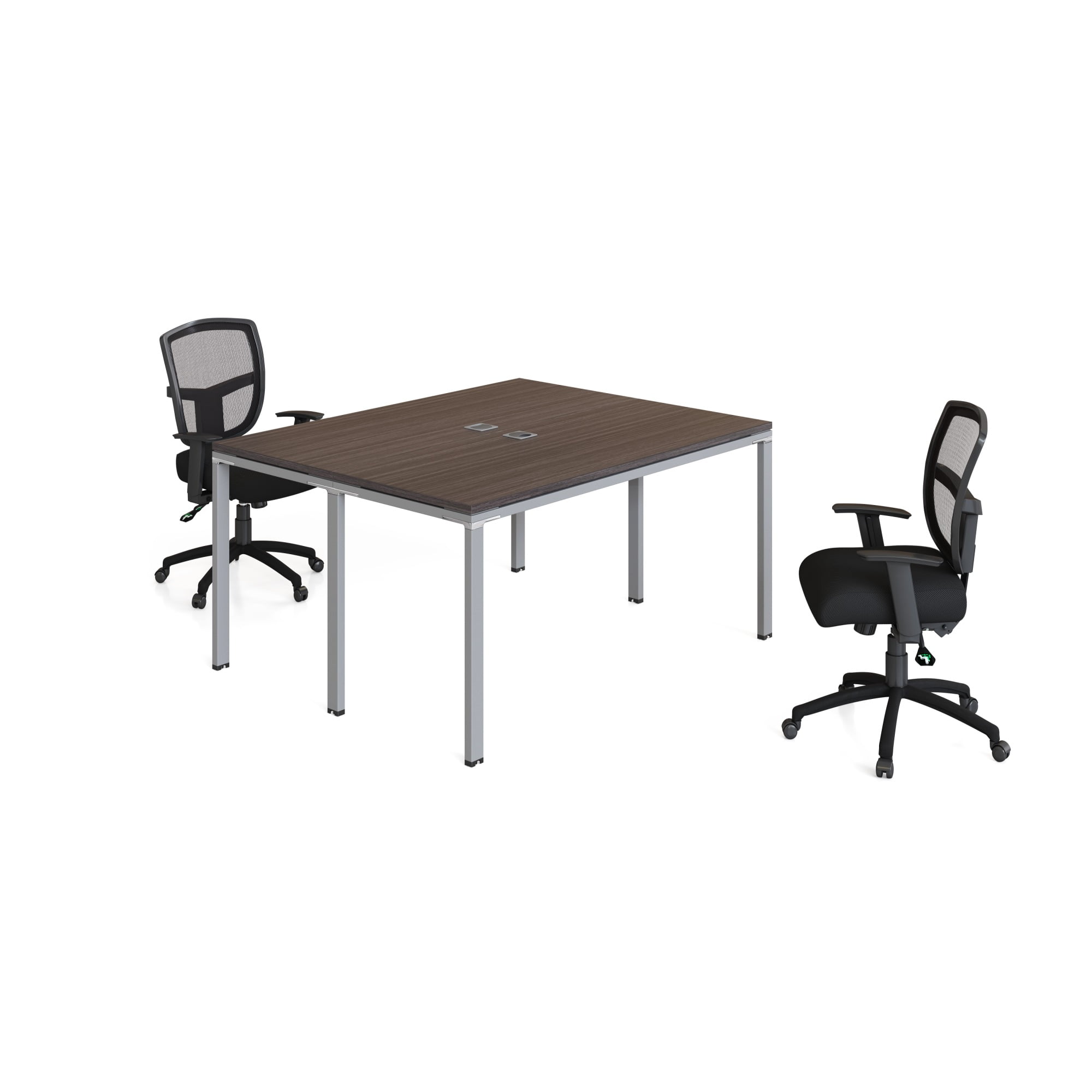 Boss Office Products Simple System Face To Face Double Desks In Boss office products simple system face to face double desks in
