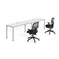 thumbnail image 1 of Boss Office Products Simple System Side by Side Double Desks in White, 1 of 2