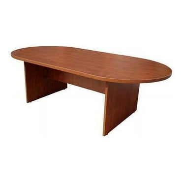Boss Office Products N136-MOC Race Track Conference Table, Mocha