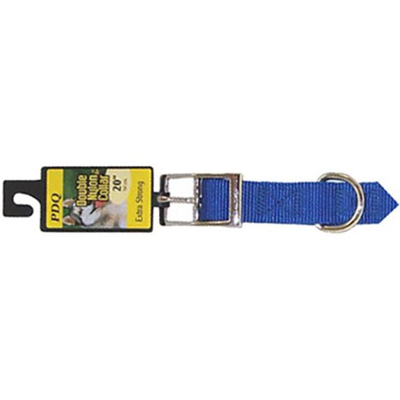 Boss Pet 2952803 1 x 28 in. Double Nylon Collar, Black