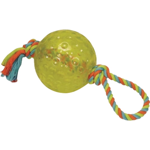 Boss Pet Chomper Ball & Rope Tug Dog Toy - Pack of 8