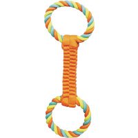 Boss Pet Chomper Ballistic Weave Rope Tug Dog Toy - Pack of 24