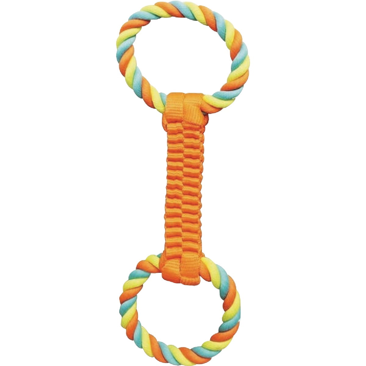 Boss Pet Chomper Ballistic Weave Rope Tug Dog Toy - Pack of 4 - Walmart.com