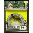 thumbnail image 1 of Boss Pet Products 30 ft Twin-Swivel Tie-Out with Snap, Up to 100 lb, Black, 1 of 3