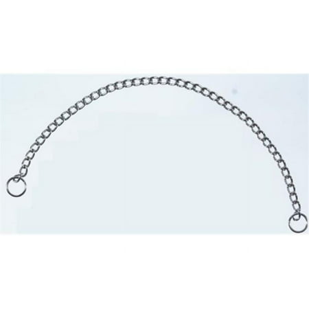 Boss Pet Products Choke Dog Collar, Light Weight Steel, Chrome, 16 in, Extra Large