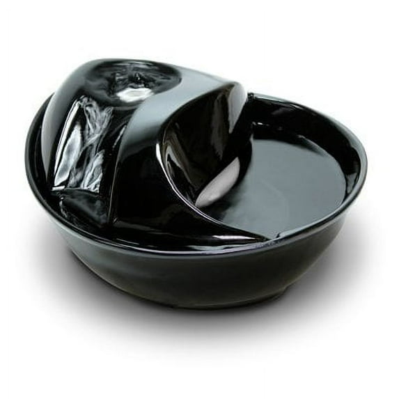 Ceramic Fountain- Raindrop Style - BLACK