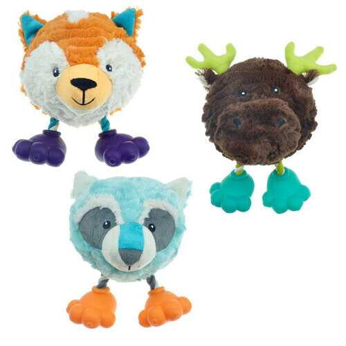 Boss Pet Pet Park Blvd Footies Raccoon Dog Toy US2263 13