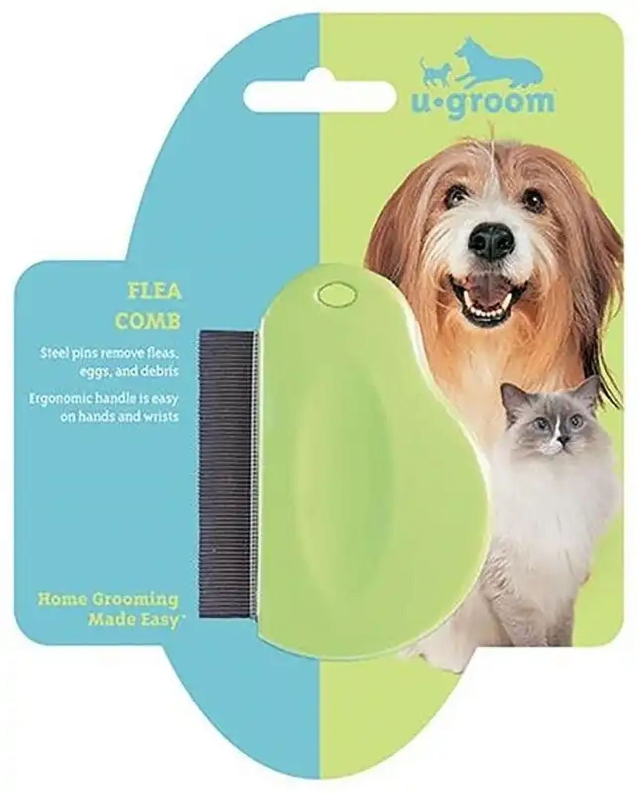 Boss Pet US134214/ WPGFFC Dog Flea Comb Stainless Steel