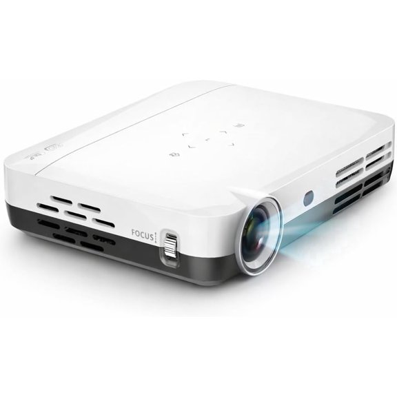 BOSS 4K UHD 3D Android Smart Projector, 7000 Lumens Portable Home Theater