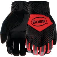 Boss Protect with Impact Protection and AX Suede Gloves