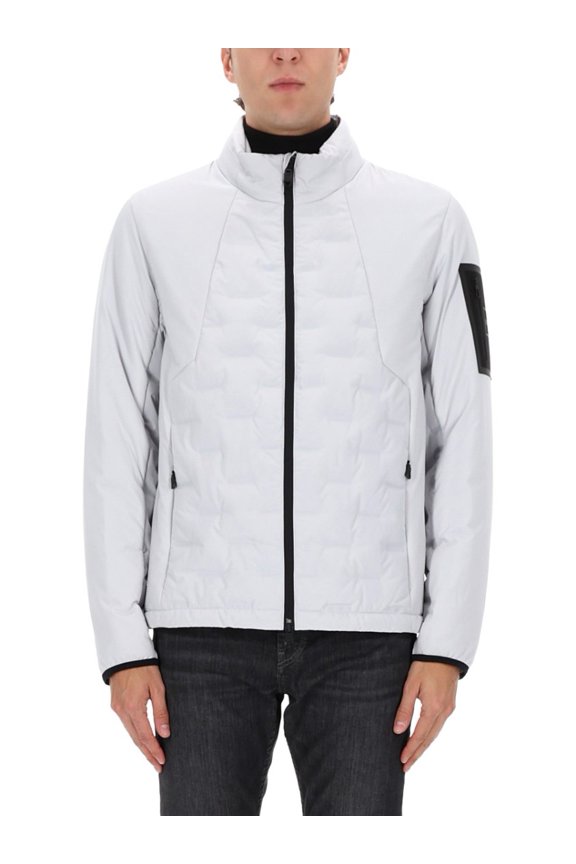 Quilted Down Hybrid Polyester Jacket (Men's)