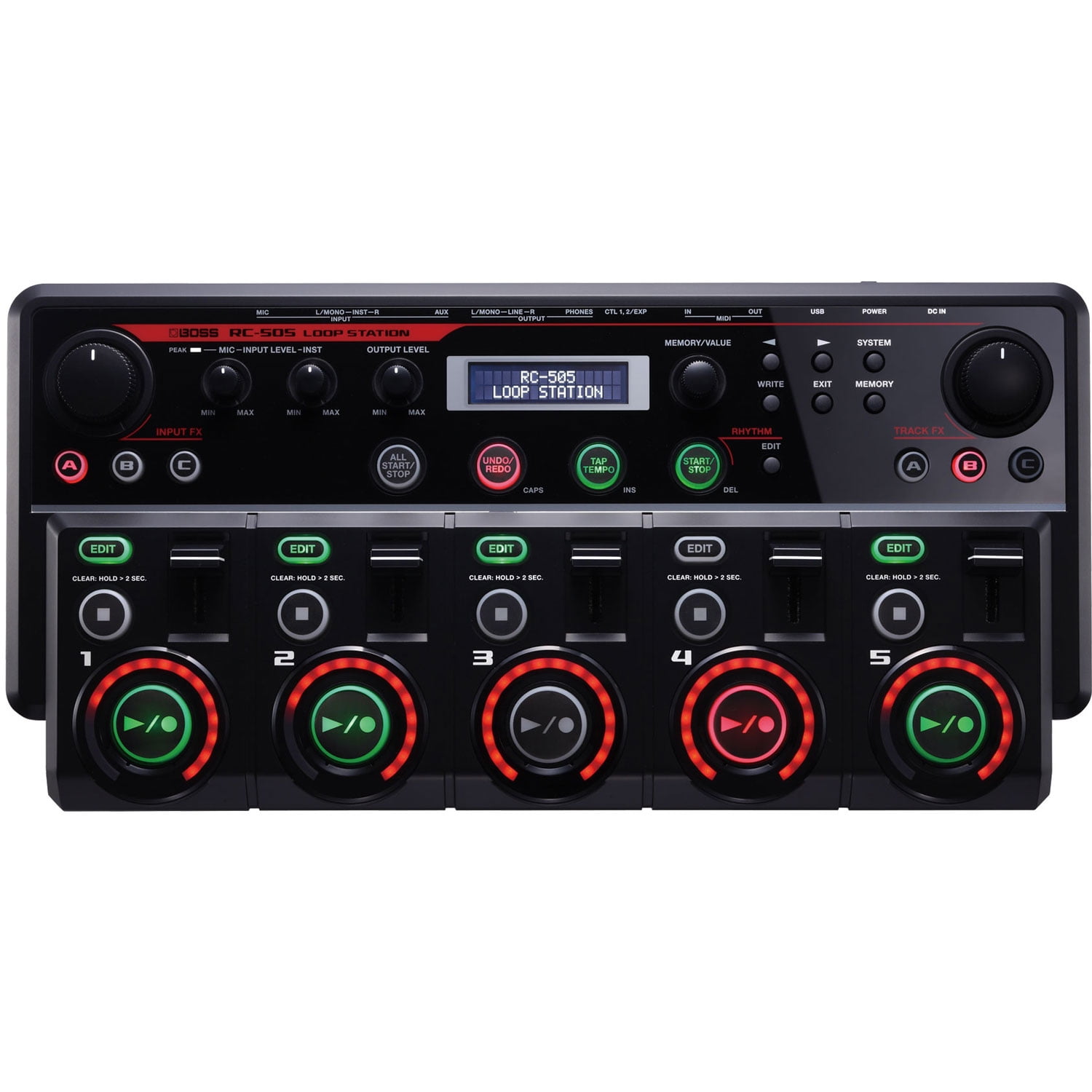 Boss RC-505 Guitar Effects 5 Stereo Phrase Tracks Tabletop Loop