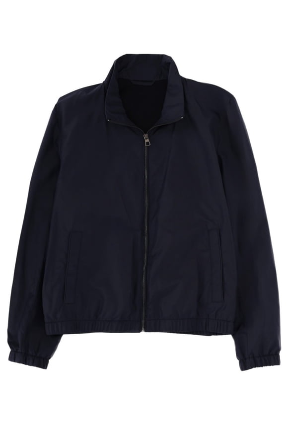 Regular Fit Minimalist Stand Collar Jacket (Men's)