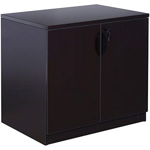 Boss Office Products Storage Cabinet - Mocha
