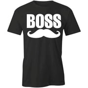 Boss T-Shirt | Cool Quote Black Tee Gift