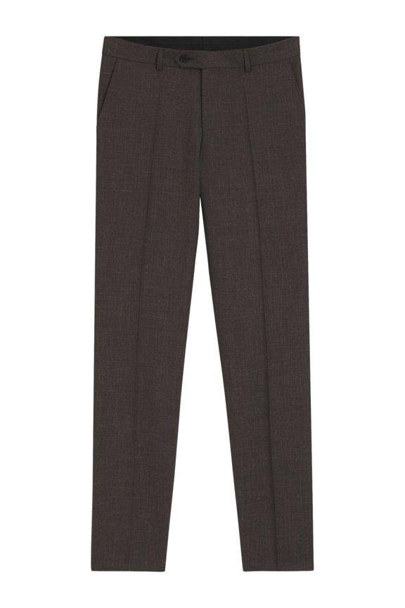 Tailored Formal Trousers With Subtle Crease (Men's)