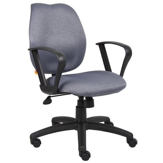 Boss Office Products Task Chair with Loop Arms
