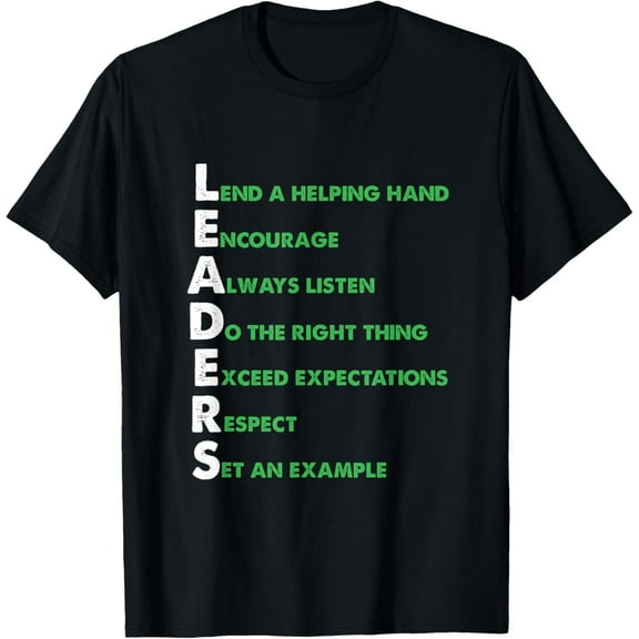 Boss Team Lead Manager Leadership Group Leaders Meaning T-Shirt100% cotton short-sleeved shirt for both men and women