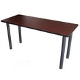 thumbnail image 1 of Boss Training Table-Feature:With Casters,Finish:Mahogany,Width:36", 1 of 3