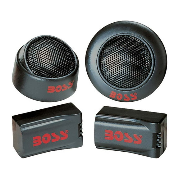 Boss Tw15 250W 1 Micro-Dome Tweeter W/ X-Over (Sold As Pair)