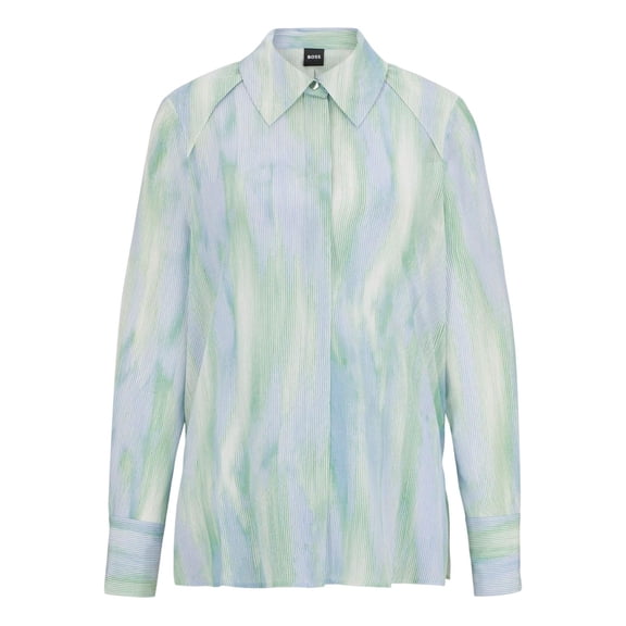 Boss Womens Bacie Silk Blouse