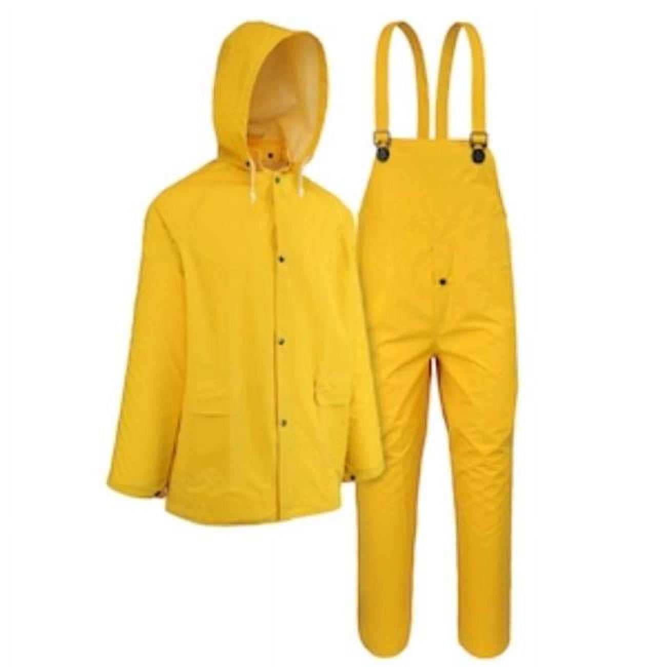 1PC West Chester Protective Gear 3-Piece PVC Yellow Rain Suit