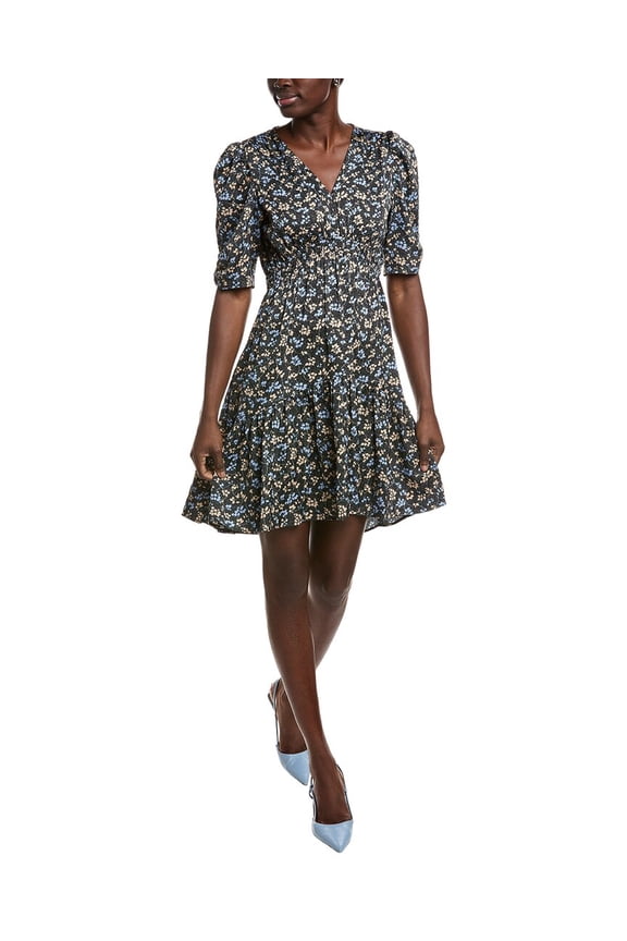 Boss by Hugo Boss womens BOSS Hugo Boss Dizziano Mini Dress, DE 46/US 14, Blue