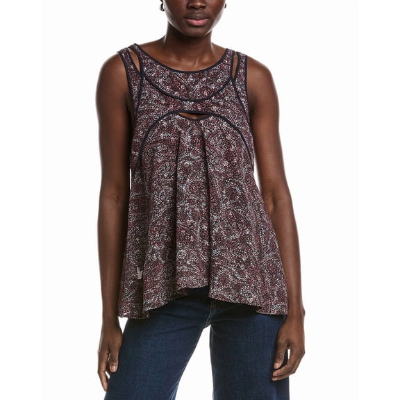Boss by Hugo Boss womens BOSS Hugo Boss Itinna Top, DE 40/US 8, Blue