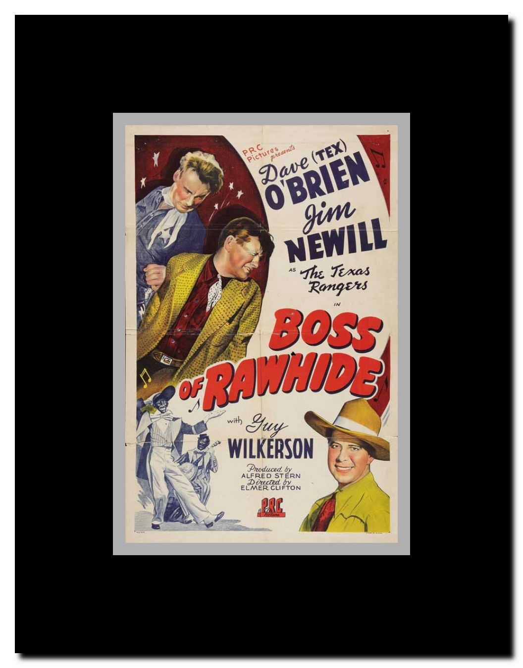 Boss of Rawhide Framed Movie Poster