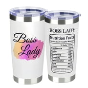 Boss swig Tumbler Boss Gifts for Women - Boss Lady Tumbler - Boss Day Gifts - Funny Gift for Female Boss Christmas or Birthday Gift - Inspirational Gift for Women - Female Boss Appreciation Gifts