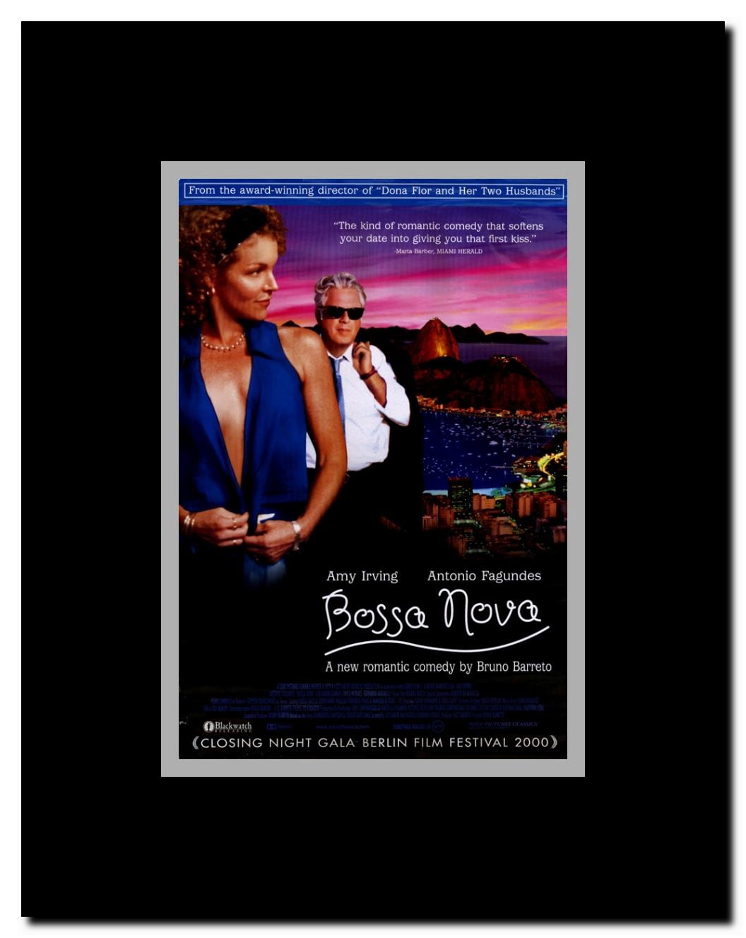 Bossa Nova Framed Movie Poster