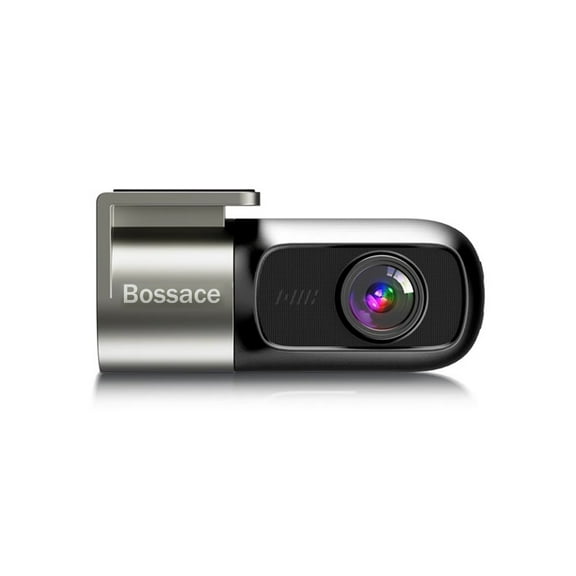 Bossace Car video recorders, Front Dash Camera for Cars, Mini Dashcams for Cars with Night Vision, 24 Hours Parking Mode, WDR, Loop Recording