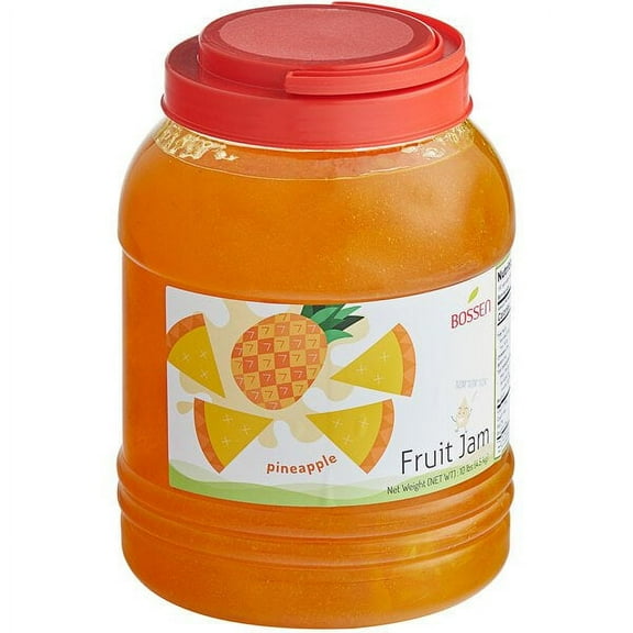 Bossen 10 lb. Pineapple Fruit Jam / Smoothie Paste