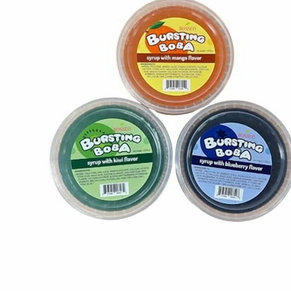 Bossen Bursting Boba Minis-3 packs (Mango/Blueberry/Kiwi)