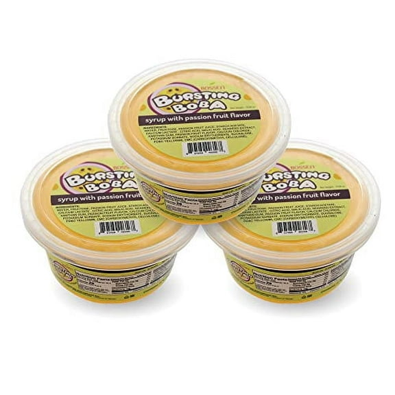 Bossen Bursting Boba Minis-3 packs (Passion Fruit)