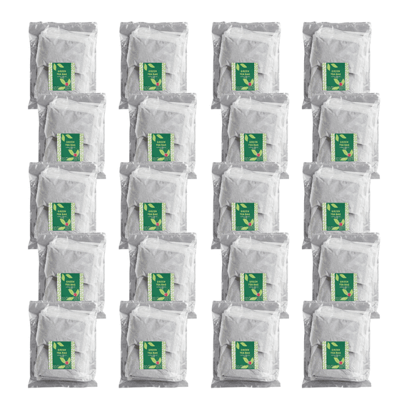 Bossen Large Green Loose Leaf Tea Bags, 10/Pack, 5/Case