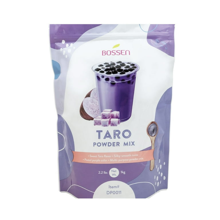 Bossen Authentic Taro Powder Mix for Creamy Beverages and Desserts