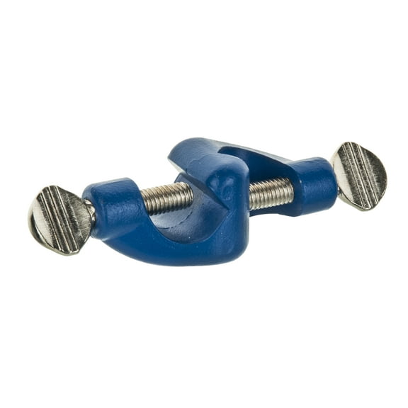 Bosshead, Heavy Duty - Fits Rods up to 16mm - Screw Adjustable - Thick Casting for Heavy Loads - Powder Coated Zinc Alloy - High Torsional Strength - Research, Industrial Lab Grade - Eisco Labs